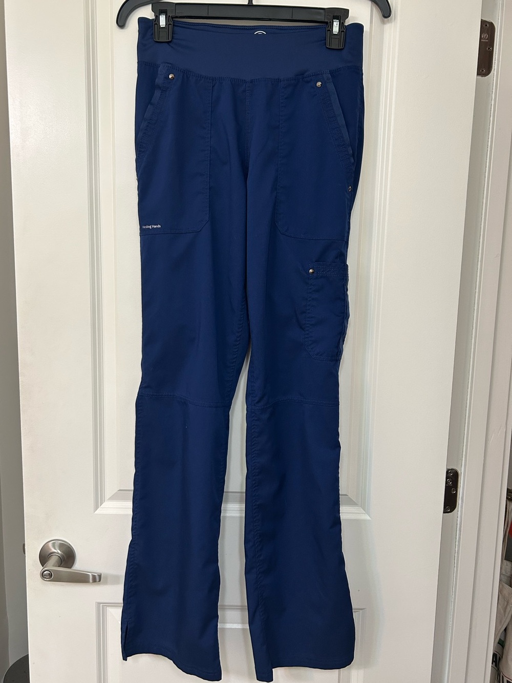 Healing Hands Tall Navy Scrub Pants